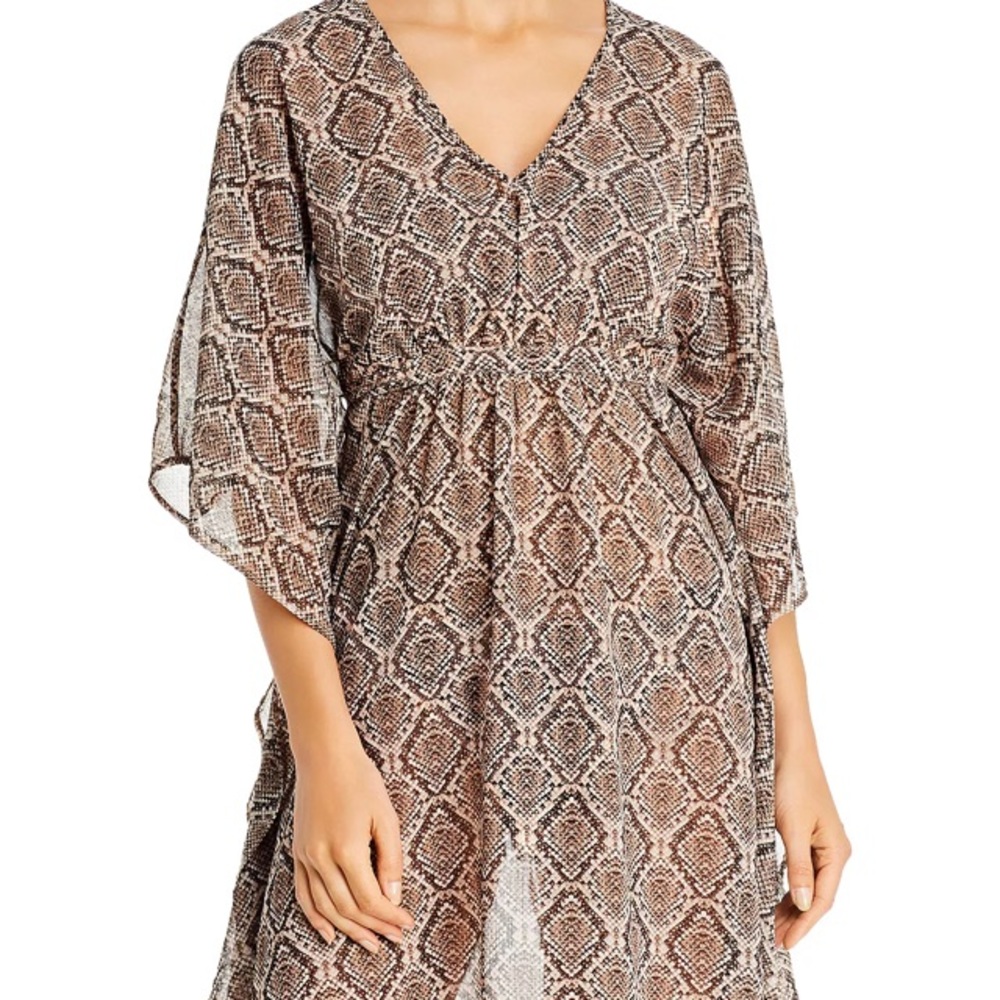 Swimsuit cover-up dress